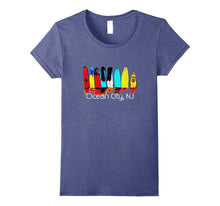 Ocean City New Jersey Surfing T-Shirt: Men, Women, Kids