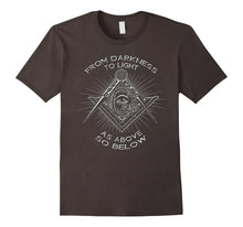 As Above So Below Masonic Freemason T-Shirt