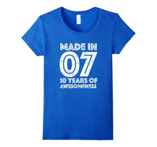 10th Birthday Shirt Gift Age 10 Year Old Boy Girl Tshirt Tee