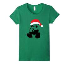 Mama, Papa, Cub Bear T-Shirt - Cute Panda - Santa Hat