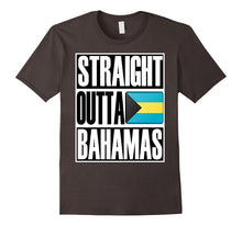 Straight Outta Bahamas Funny Gift Flag T-Shirt