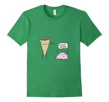 Funny and Cute Ice Cream T-Shirt - "Over Here" Shirt