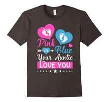 Gender Reveal Shirts Baby Shower Shirt Auntie Loves You
