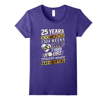 25th Anniversary T-Shirt 25 Years Wedding Marriage Gift