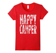 Happy Camper T-Shirt Cool Camping Gift Idea