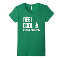 Reel Cool Grandpa Fishing Grandfather Retired T Shirt