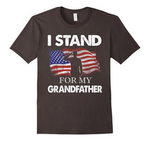 I Stand for My Grandfather Veteran American Flag Shirts