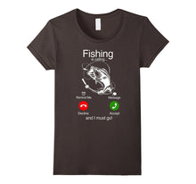 Fishing Is Calling and I Must Go Phone Screen Tee