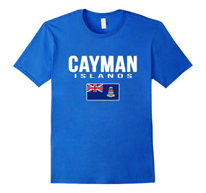 Cayman Islands T-Shirt Caymanian Flag Tee Shirt