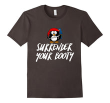 Surrender Your Booty Kids Pirate Penguin Funny Gift T-Shirt
