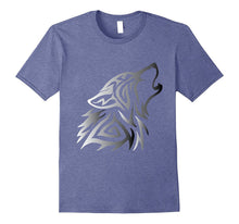 Silver Fenrir Wolf Howl Odin T Shirt Nordic Valhalla Mjolnir