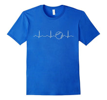 Tennis Heartbeat Shirt, Funny Cute Sports Player Gift