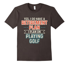 Retirement Plan Golf Funny Golf Player Gift T-Shirt