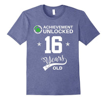 Achievement Unlocked 16 Years Old Happy 16th Birthday Shirt