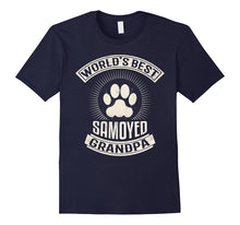 Mens World's Best Samoyed Grandpa T-Shirt