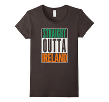 STRAIGHT OUTTA IRELAND Irish Flag St. Patrick's Day T-Shirt
