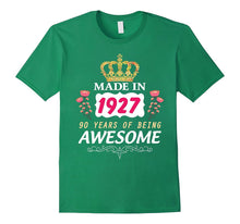 90 Years Old Birthday Queen Princess Crown T-Shirt Gift