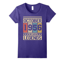 October 1956 the Birth of Legends , 61 Years Old T-Shirt
