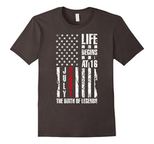 16 Years Old Birthday Gift Shirt Official Teenager July 2001