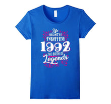 Happy 1992 It's My 25th Birthday Gift Ideas T Shirt