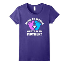 Sister or Brother What's in My Mother Gender Party T-Shirt