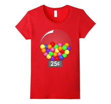 Gumball Machine Quarter Couples Halloween Costume T-Shirt