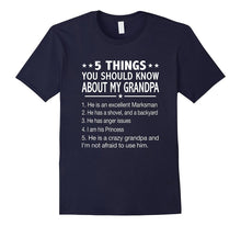 5 Things You Should Know About My Grandpa T-Shirt