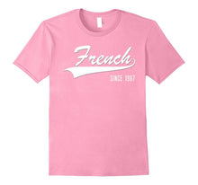 30th Birthday Gift Shirt French Since 1987 30 Years Old Tee