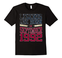 Legends Born in September 1992 - 25th Gift 25 Yrs Years Old