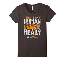 Owl Halloween Costume Shirt Funny Party Gifts Tee