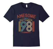 Awesome Since September 1981 Funny T-Shirt 36th Birthday Tee