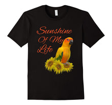 Sun Conure Parrot Sunshine Sunflower T-Shirt