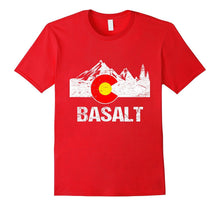Basalt Colorado Flag Moutain TShirt Colorado Patriotic Tee