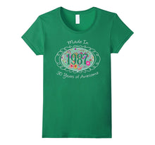 30th Birthday Gifts for Her Woman 1987 40 Bday Gift Tshirt