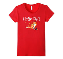 Fox T-Shirt Thanksgiving Fall Autumn TShirt Hello Fall Shirt