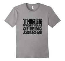 3rd Birthday Shirt Gift Age 3 Three Year Old Boy Girl Tshirt
