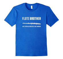Flute Brother Shirt, Funny Cute Marching Band Gift