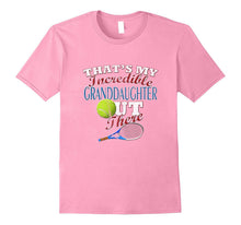 Distressed Tennis Granddaughter, Grandma & Grandpa T-Shirt