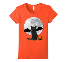 Halloween Batcat Black Bat Cat Shirt