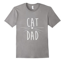 Mens Cat Dad Funny Real Men Love Cats Shirt