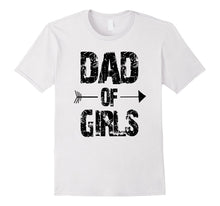 Mens Dad of Girls T Shirt. Dad's Girls T-Shirt