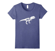 5th Birthday Dinosaur Shirt Age 5 for Boy Child