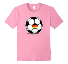 Germany Flag on Soccer Ball German Jersey T-Shirt
