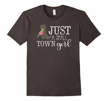 Just a Small Town Girl T-Shirt With Cowboy Boot
