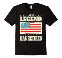 A Welder Legend Has Retired Retirement Gift T-Shirt