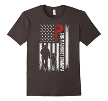 CNC Machinist Grandpa Shirt Grandfather Grandparents Day