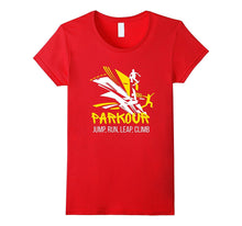 Parkour T-Shirt - Jump, Run, Leap, Climb