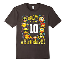 Funny 10 Years Old 10th Birthday Emoji Shirt Gifts 2007 Cute