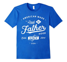 Father Since 2014 - Fathers Day Dad T-Shirt