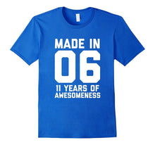 11th Birthday Shirt Gift Age 11 Year Old Boy Girl Tshirt Tee